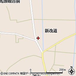 宮城県石巻市桃生町倉埣新改道113周辺の地図