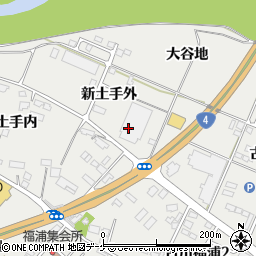 第一貨物株式会社　古川支店周辺の地図