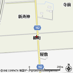 宮城県大崎市古川斎下（柳町）周辺の地図