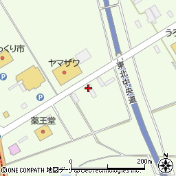 株式会社南東北クボタ尾花沢営業所周辺の地図