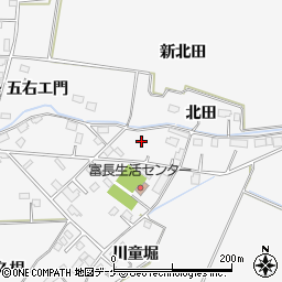 宮城県大崎市古川富長馬頭観音39周辺の地図