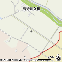 宮城県加美郡加美町下多田川上野寺周辺の地図