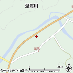 山形県鶴岡市温海川甲53周辺の地図