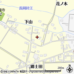 宮城県大崎市古川休塚下山周辺の地図