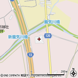 山形県尾花沢市朧気48-1周辺の地図