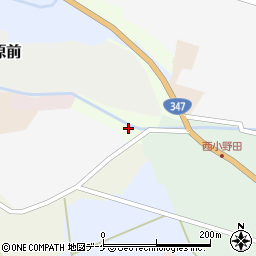 宮城県加美郡加美町小瀬下原東1周辺の地図