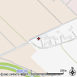 宮城県大崎市田尻北高城屋敷1周辺の地図