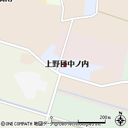 宮城県加美町（加美郡）上野目中ノ内周辺の地図