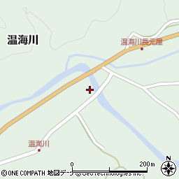 山形県鶴岡市温海川甲1周辺の地図