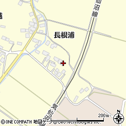 宮城県登米市豊里町長根浦207周辺の地図