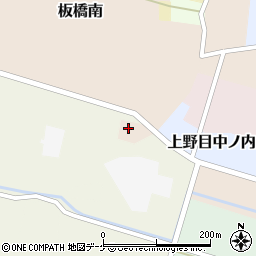 宮城県加美町（加美郡）上野目板橋前周辺の地図