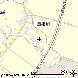 宮城県登米市豊里町長根浦215周辺の地図