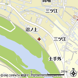 宮城県大崎市古川沢田下河原周辺の地図