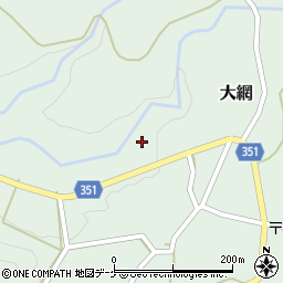 山形県鶴岡市大網（村下）周辺の地図
