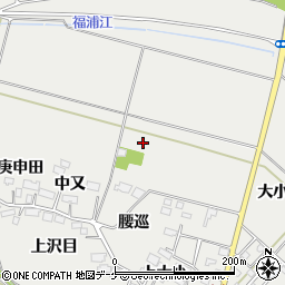 宮城県大崎市古川小泉周辺の地図