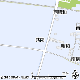 宮城県大崎市古川新田共栄周辺の地図