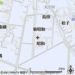 宮城県大崎市古川新田昭和周辺の地図