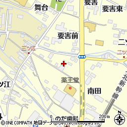 恒和薬品古川営業所周辺の地図