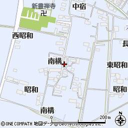 宮城県大崎市古川新田中昭和周辺の地図
