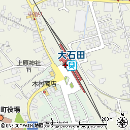 大石田駅そば処ふうりゅう周辺の地図