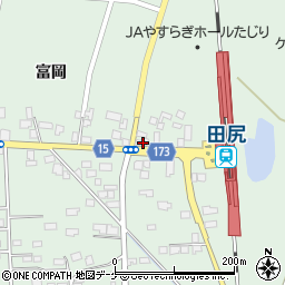 宮城県大崎市田尻沼部塩加良57-12周辺の地図