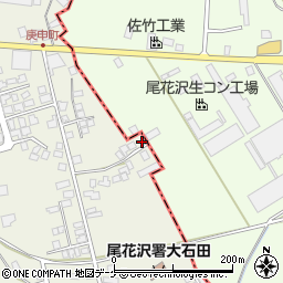 山形県北村山郡大石田町大石田203-15周辺の地図