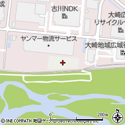 宮城県大崎市古川福浦高谷地周辺の地図