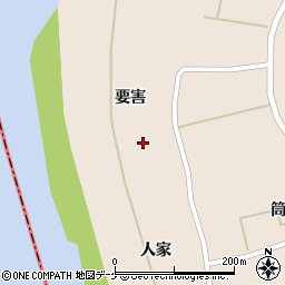 宮城県石巻市桃生町倉埣要害103周辺の地図