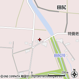 宮城県大崎市田尻薬師堂前周辺の地図