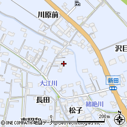 宮城県大崎市古川新田上宿54周辺の地図