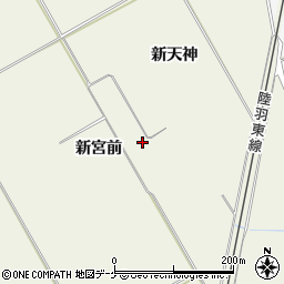 宮城県大崎市古川斎下切替周辺の地図