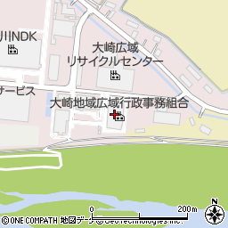 大崎地域広域行政事務組合周辺の地図