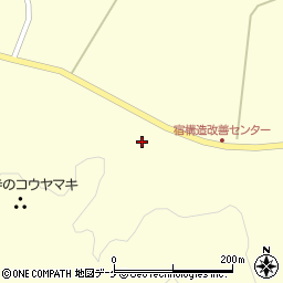 宮城県大崎市田尻大貫宿上屋敷周辺の地図