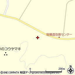宮城県大崎市田尻大貫（宿上屋敷）周辺の地図