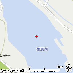 徳良湖周辺の地図