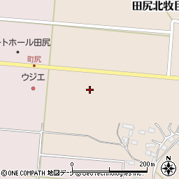 宮城県大崎市田尻北牧目釼先周辺の地図