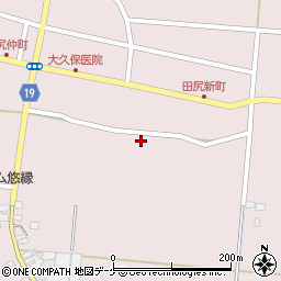 宮城県大崎市田尻小才下周辺の地図