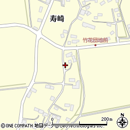 宮城県登米市豊里町（寿崎）周辺の地図