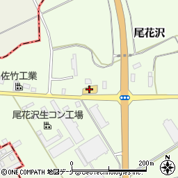 山形日産自動車大石田尾花沢店周辺の地図