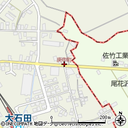 庚申町周辺の地図