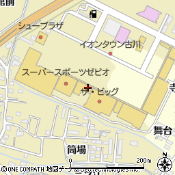 ジェイエステティック古川店周辺の地図