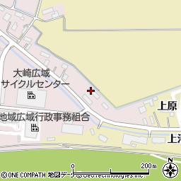 宮城県大崎市古川桜ノ目新飯塚周辺の地図