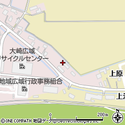 宮城県大崎市古川桜ノ目（新飯塚）周辺の地図