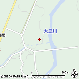 山形県鶴岡市本郷寺下周辺の地図