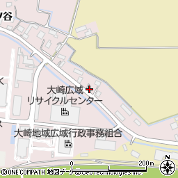 宮城県大崎市古川桜ノ目飯塚周辺の地図