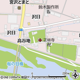 櫻ノ目会館周辺の地図