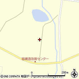 宮城県大崎市田尻大貫宿下屋敷周辺の地図