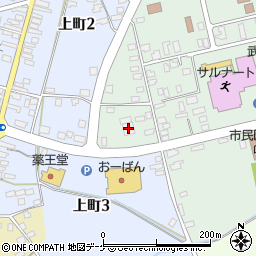 ＪＡみちのく村山尾花沢周辺の地図