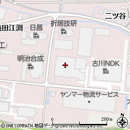 株式会社アルプス物流　古川営業所周辺の地図