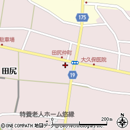 ファミリーマート田尻町店周辺の地図